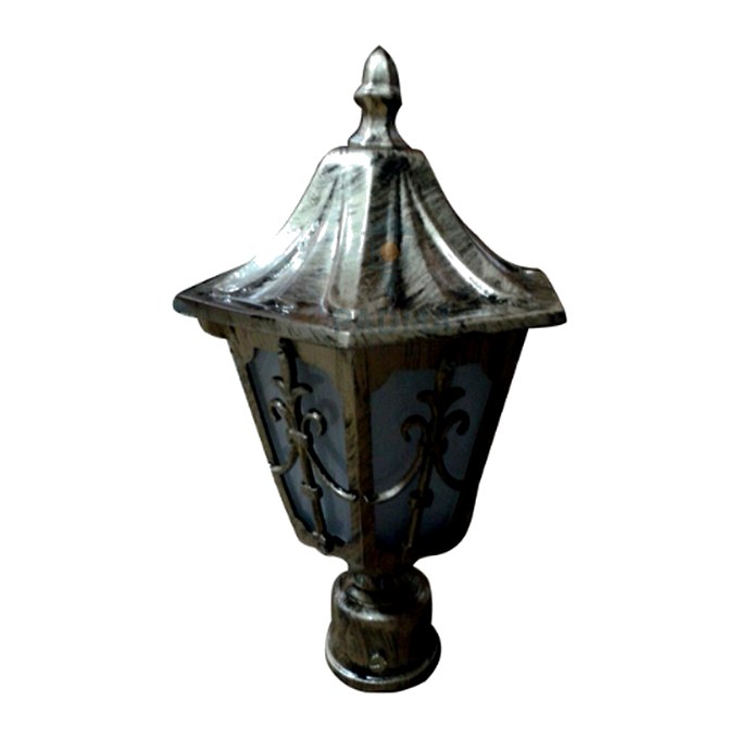 Padma Gate Light 1014 (PGL 1014) — cast-aluminium post top lanterns in Matte Black