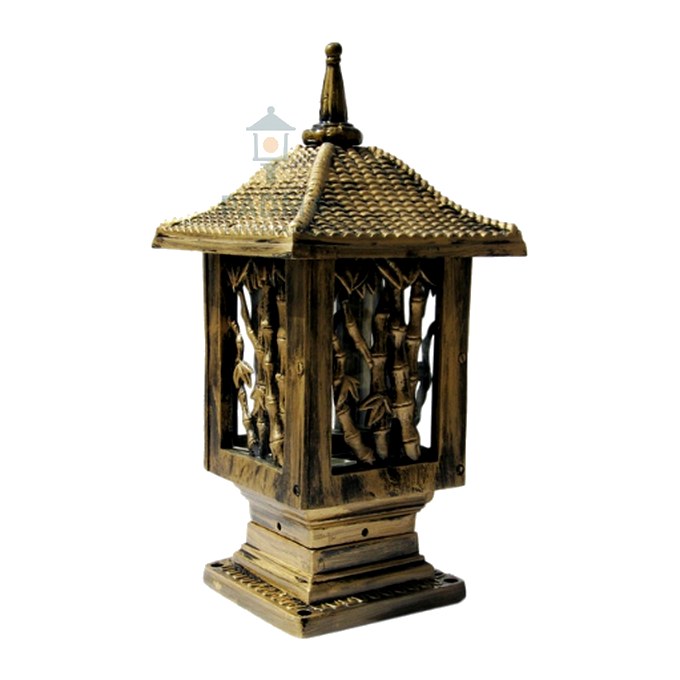 Padma Gate Light 1015 (PGL 1015) — cast-aluminium post top lanterns in Antique