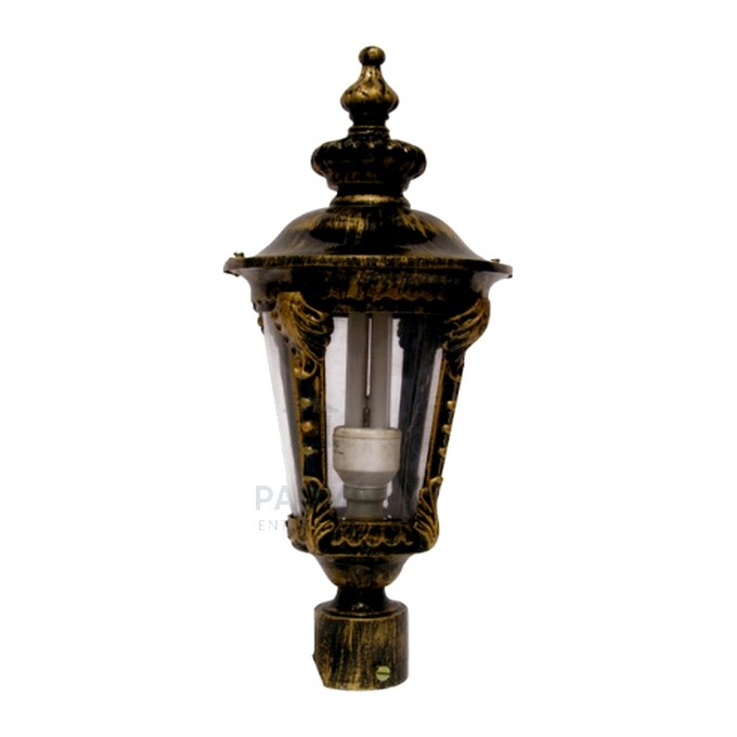 Padma Gate Light 1020 (PGL 1020) — cast-aluminium post top lanterns in Antique