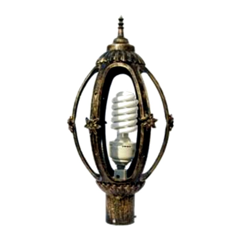Padma Gate Light 1035 (PGL 1035) — cast-aluminium post top lanterns in Antique