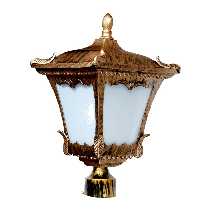 Padma Gate Light 1037 (PGL 1037) — cast-aluminium post top lanterns in Antique