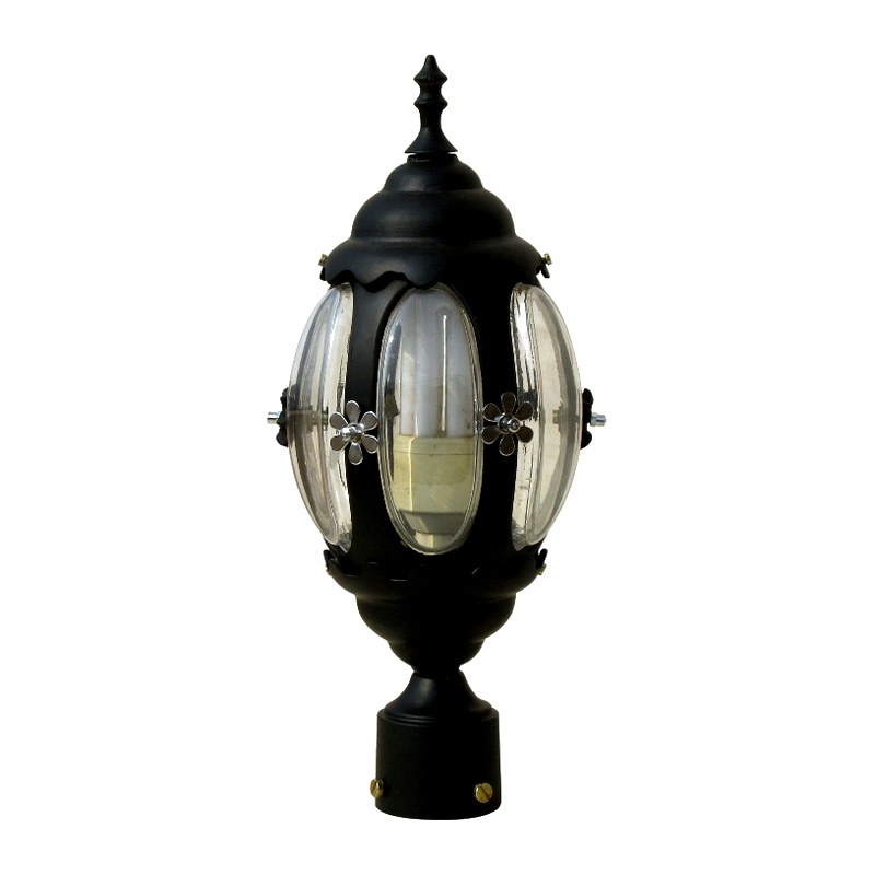 Padma Gate Light 1049 (PGL 1049) — cast-aluminium post top lanterns in Green