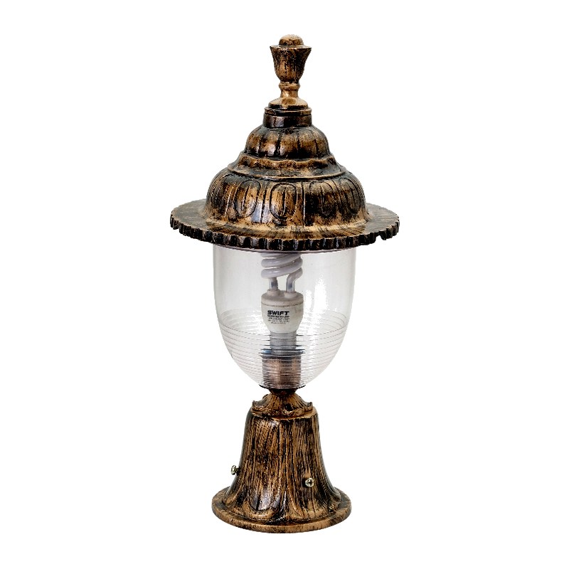Padma Gate Light 1055 (PGL 1055) — cast-aluminium post top lanterns in Antique