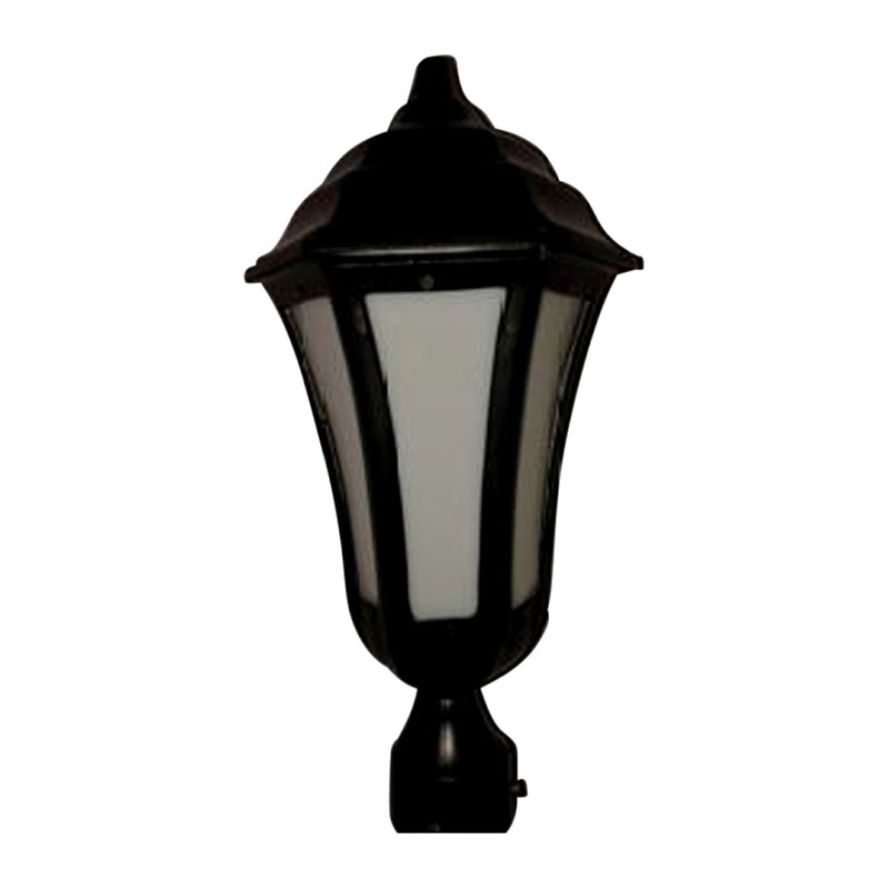 Padma Gate Light 1058 (PGL 1058) — cast-aluminium post top lanterns in Matte Black