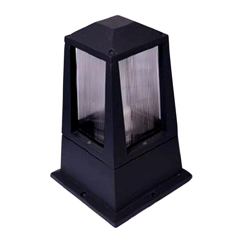 Padma Gate Light 1060 (PGL 1060) — cast-aluminium post top lanterns in Matte Black
