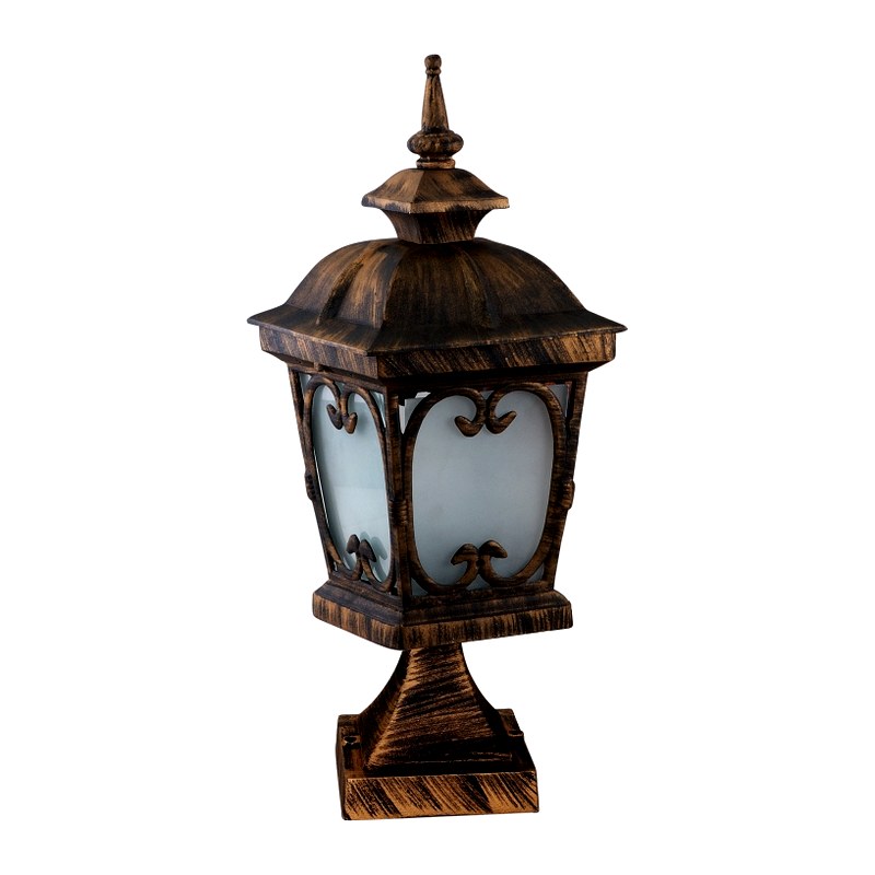 Padma Gate Light 1081 (PGL 1081) — cast-aluminium post top lanterns in Antique