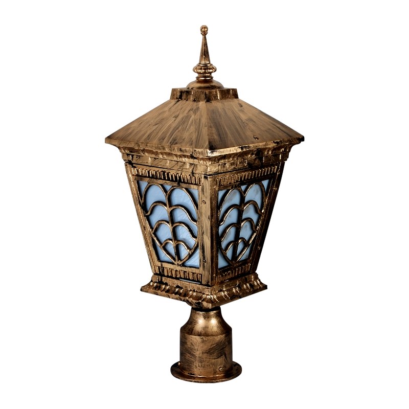 Padma Gate Light 1084 (PGL 1084) — cast-aluminium post top lanterns in Antique