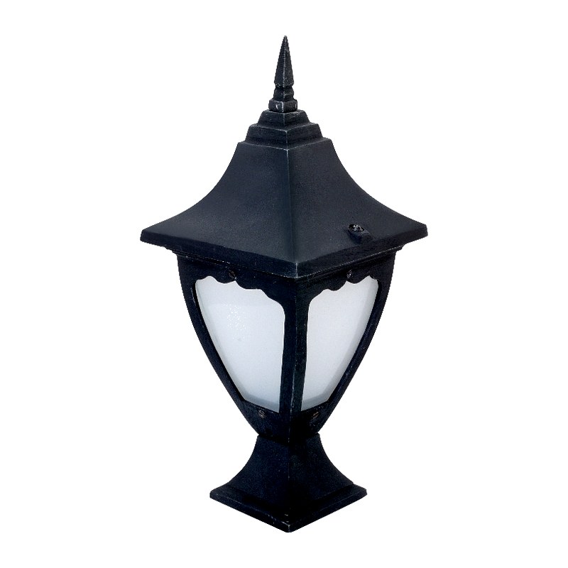 Padma Gate Light 1089 (PGL 1089) — cast-aluminium post top lanterns in Matte Black