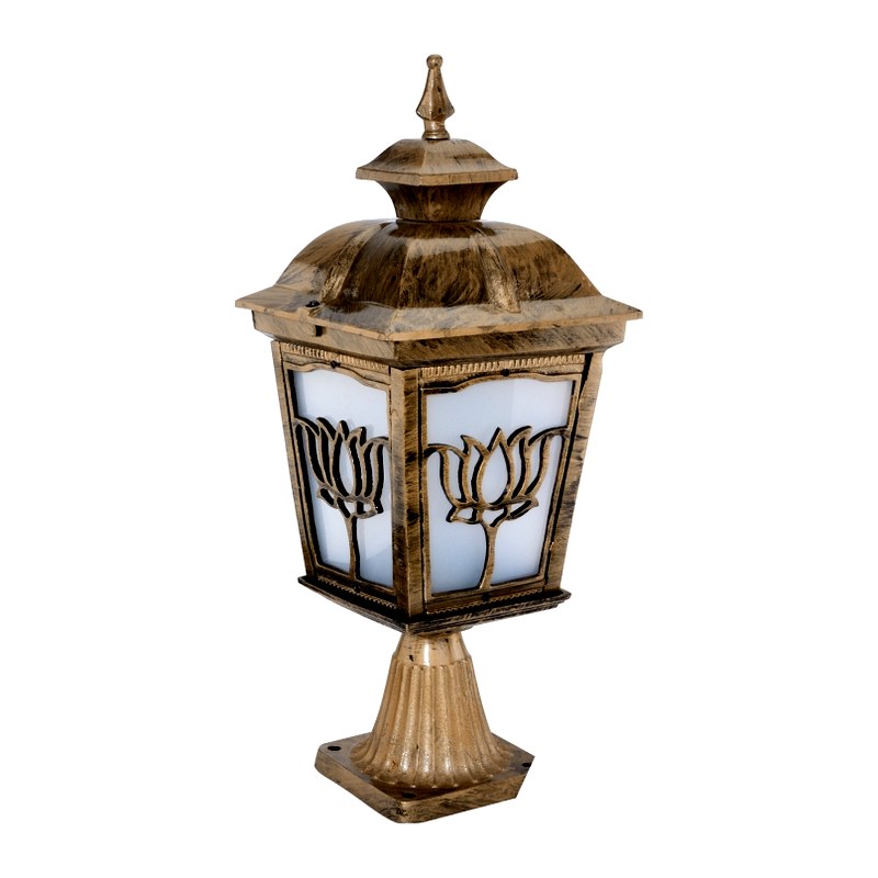 Padma Gate Light 1091 (PGL 1091) — cast-aluminium post top lanterns in Antique