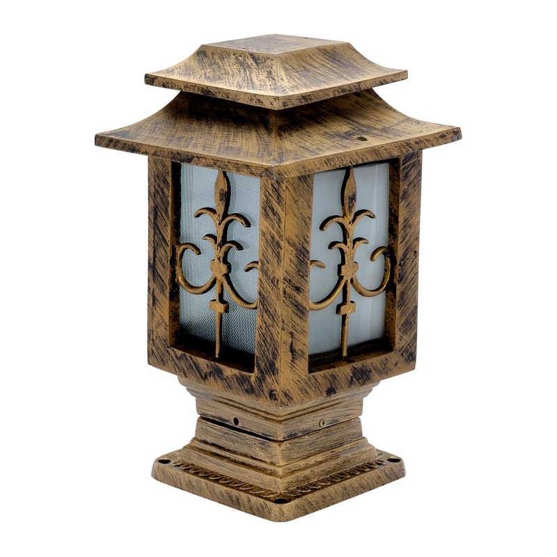 Padma Gate Light 1101 (PGL 1101) — cast-aluminium post top lanterns in Antique