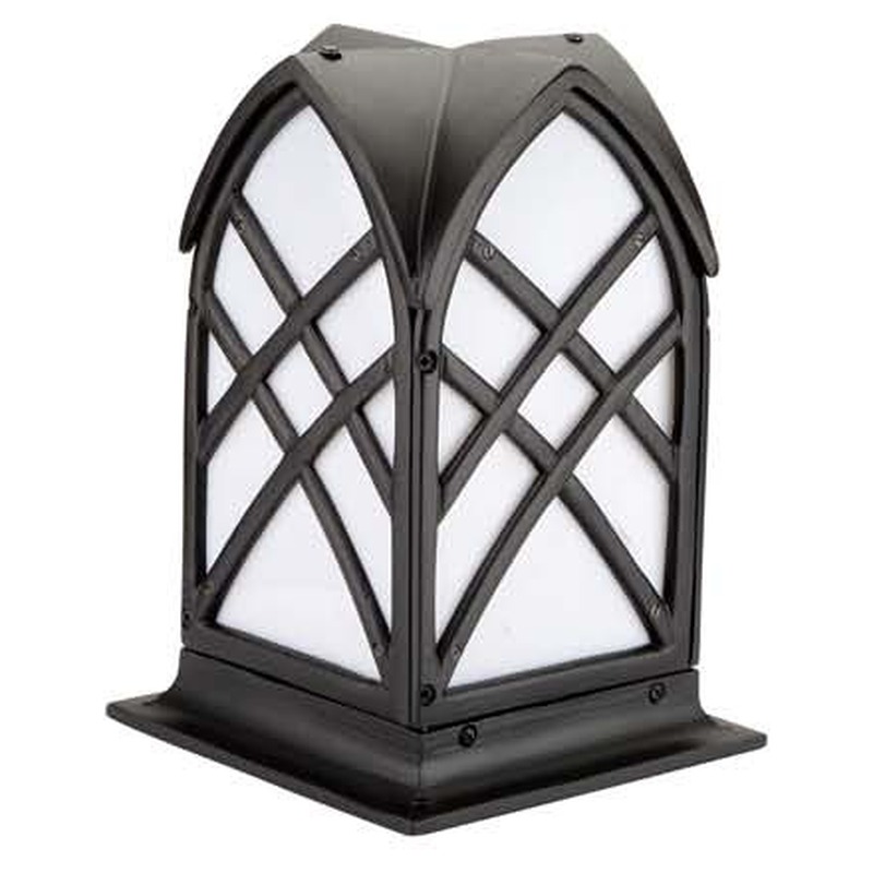 PGL 1117, cast-aluminium post-top lantern in Raw Grey