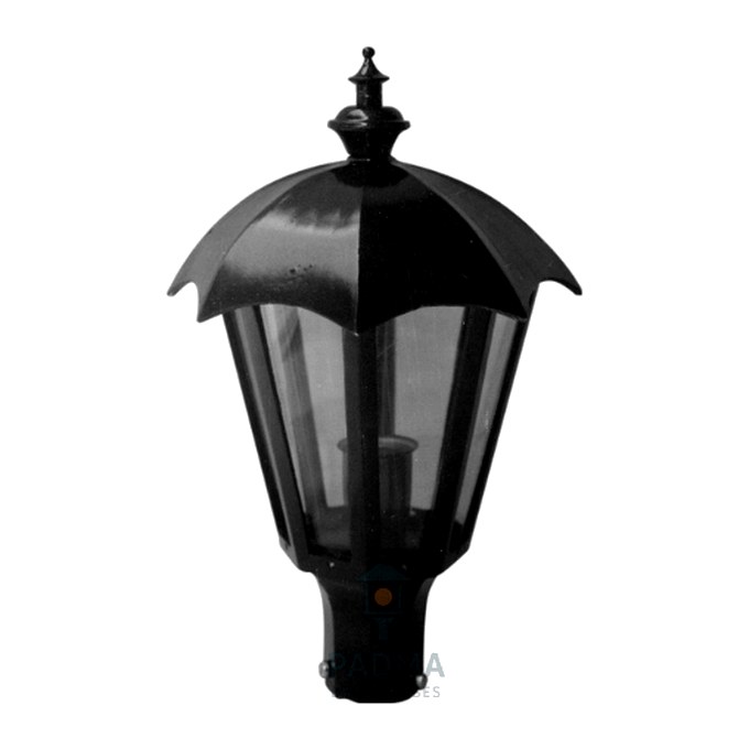 Padma Gate Light 1123 (PGL 1123) — cast-aluminium post top lanterns in Matte Black