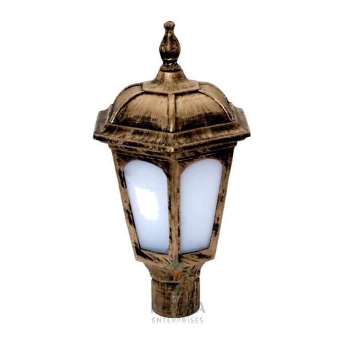 Padma Gate Light 1124 (PGL 1124) — cast-aluminium post top lanterns in Antique