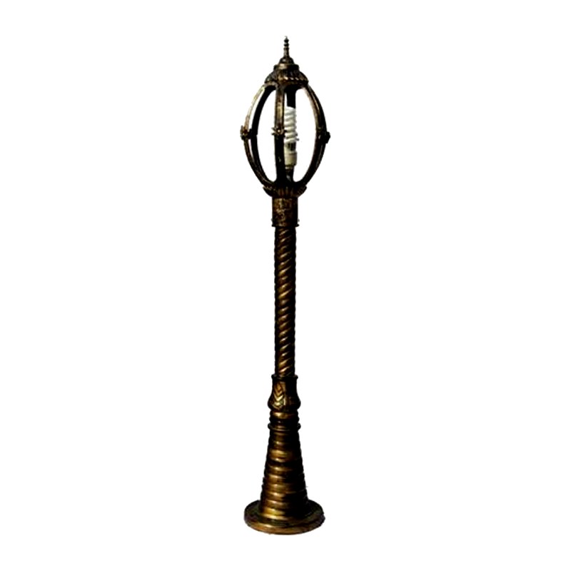 Padma Pole Light 5001B (PPL 5001B) — cast-aluminium pole lanterns in Matte Black
