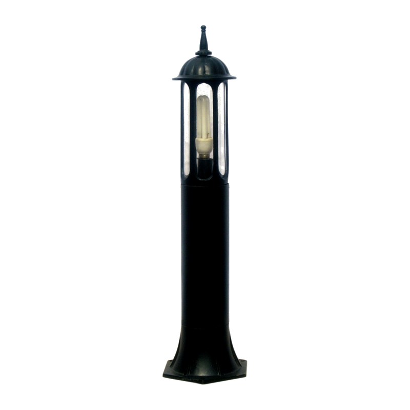 Padma Pole Light 5004A (PPL 5004A) — cast-aluminium pole lanterns in Matte Black