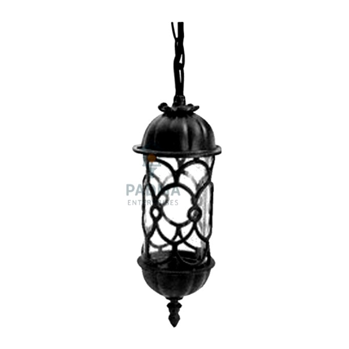 Padma Pole Light 5027 (PPL 5027) — cast-aluminium pole lanterns in Matte Black