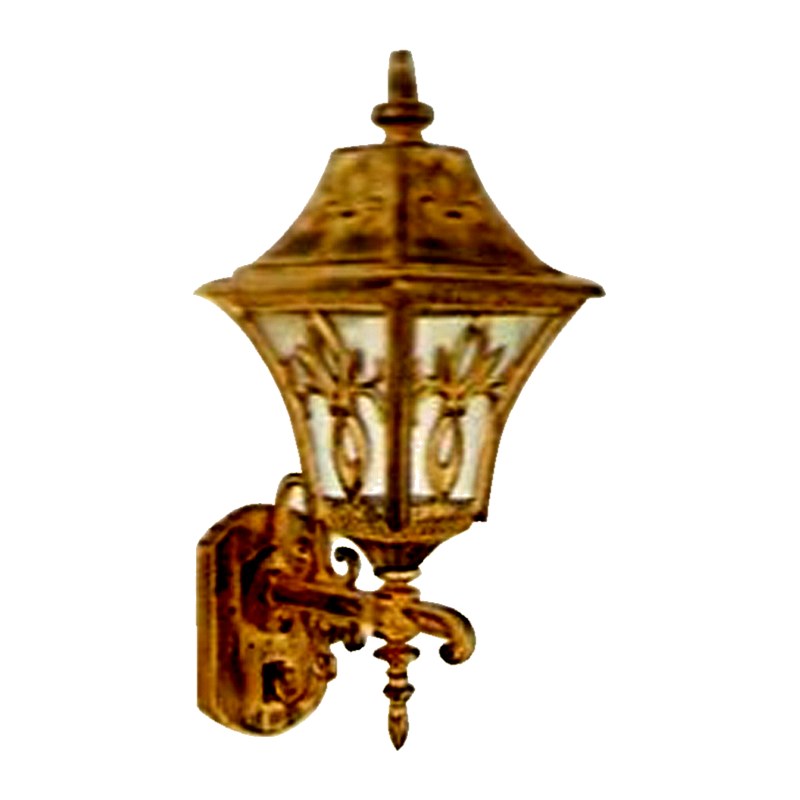 Padma Wall Light 2518 (PWL 2518) — cast-aluminium wall lights in Antique