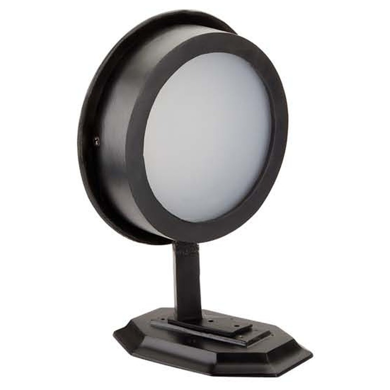PWL 2563, cast-aluminium wall light in Raw Grey