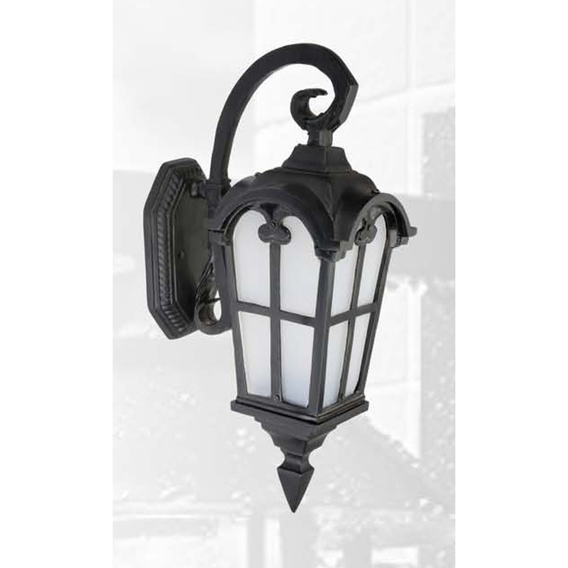 PWL 2568, cast-aluminium wall light in Raw Grey
