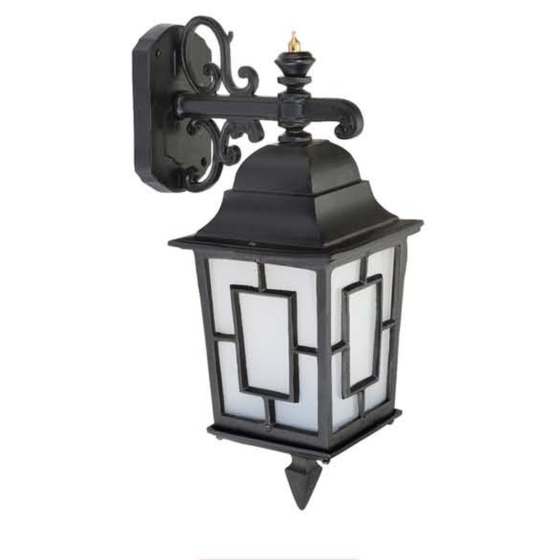 PWL 2573, cast-aluminium wall light in Raw Grey