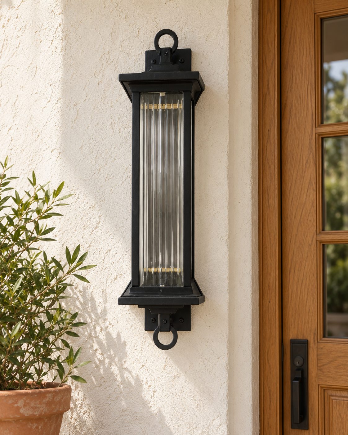 Padma Wall Light 2813 (PWL 2813): cast-aluminium wall lights in Matte Black